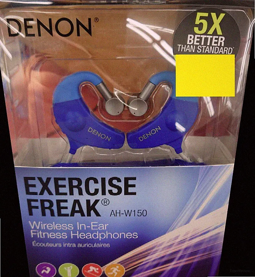 DENON AH-W150 TRAININGSFREAK Wireless In-Ear Fitness Kopfhörer Bluetooth Blau