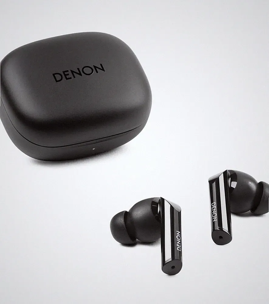 Denon AHC840NCW True Wireless In-Ear Kopfhörer ANC USB-C Laden Black