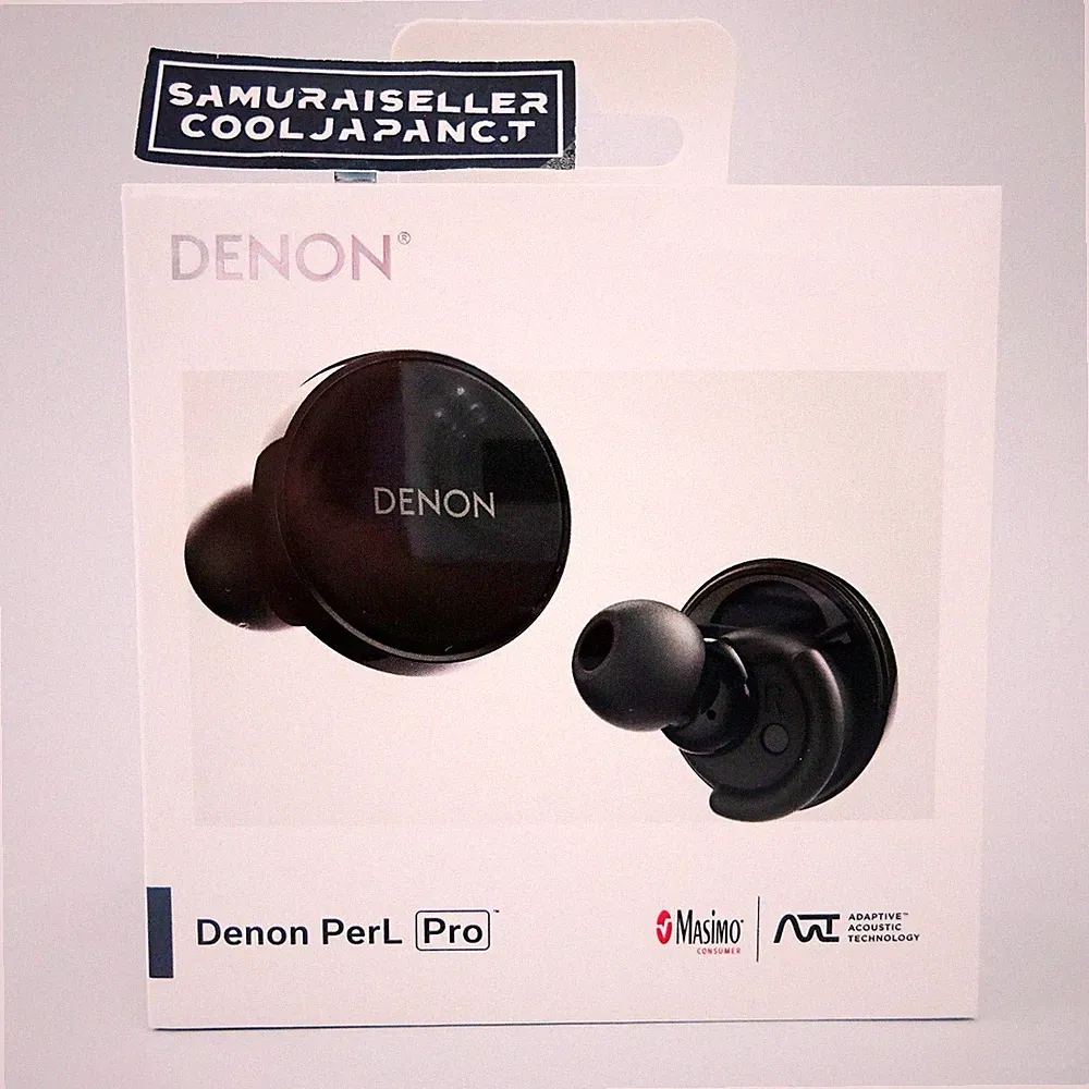 DENON Kabellose Ohrhörer PerL Pro Noise Cancelling Bluetooth Schwarz...