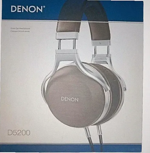 DENON Kopfhörer AH-D5200 Overhead versiegeltes dynamisches hochresonanziges H...