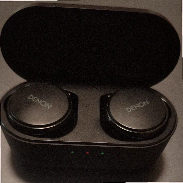 Denon PerL Pro AH-C15PL Bluetooth ANC Ohrhörer Schwarz Gebraucht