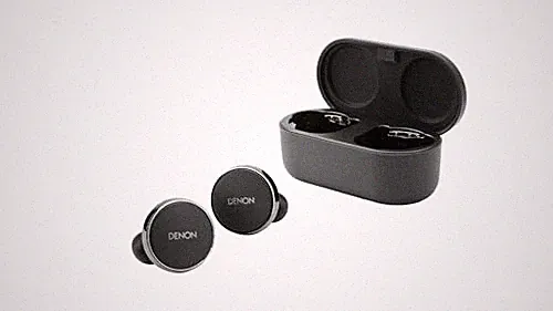 Denon PerL Pro AH-C15PL JDM Lossless Adaptive ANC Wireless Earbuds Schwarz Neu
