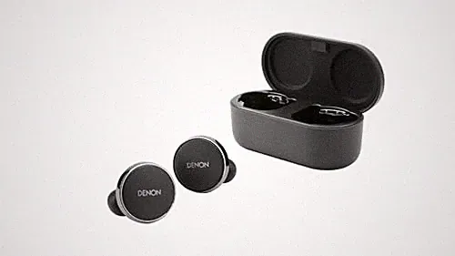 Denon PerL Pro AH-C15PL Wireless Earbuds ANC aptX Lossless Bluetooth 5.3 Schwarz
