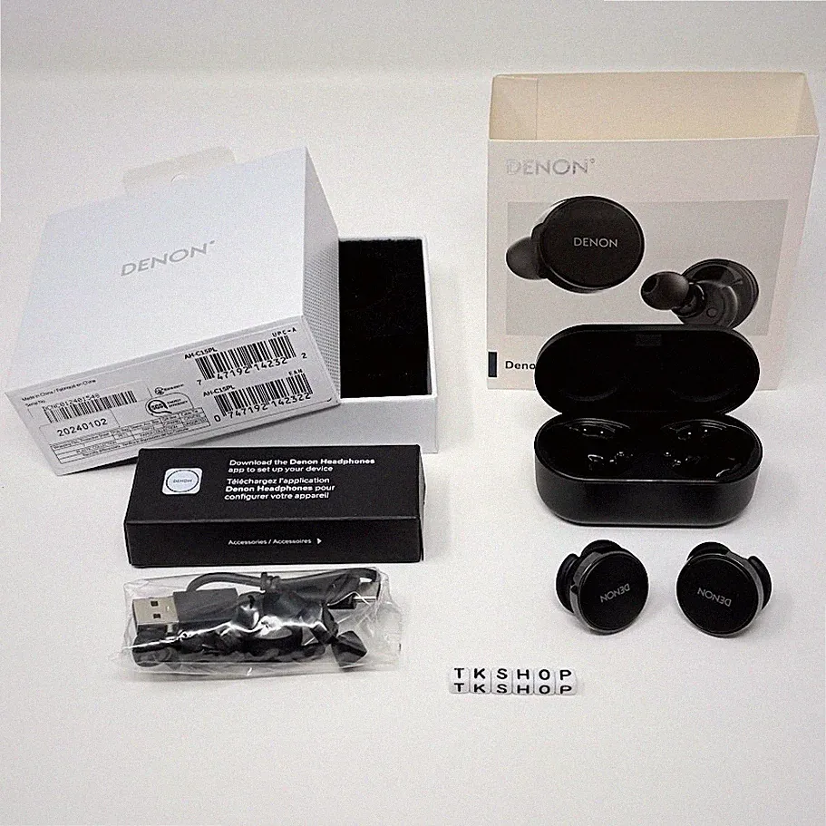 Denon PerL Pro AH-C15PL Wireless Earbuds ANC Hi-Res Personalisierter Sound...