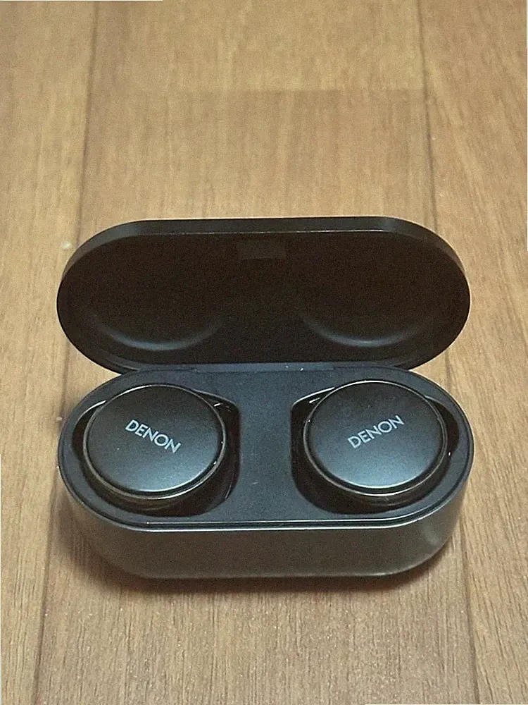 Denon PerL Pro AH-C15PL Wireless Earbuds Noise Cancelling Bluetooth Schwarz...