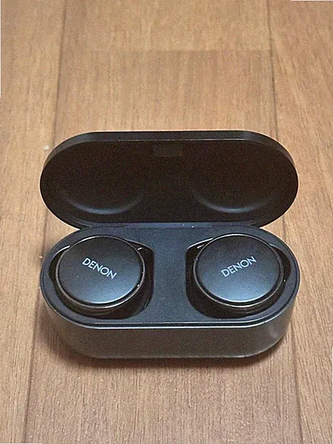 Denon PerL Pro AH-C15PL Wireless Earbuds Noise Cancelling Bluetooth Schwarz G...