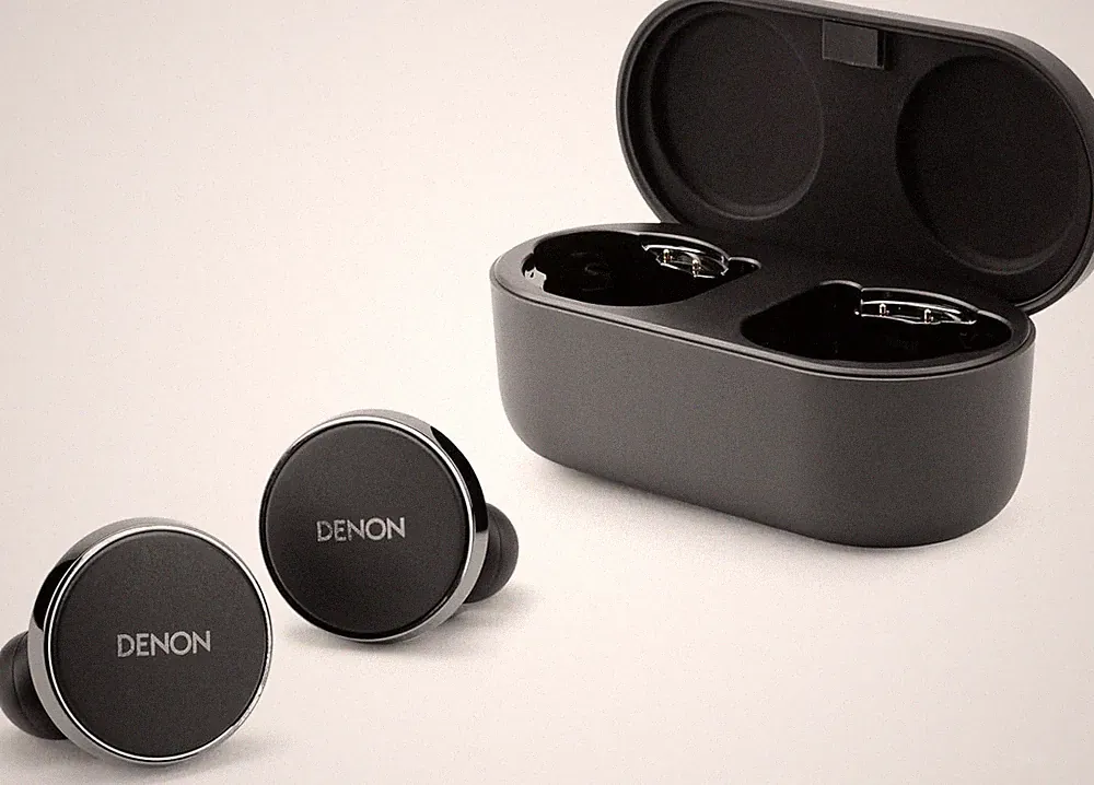 Denon PerL Pro Premium TW Bluetooth In-Ear-Kopfhörer - Schwarz
