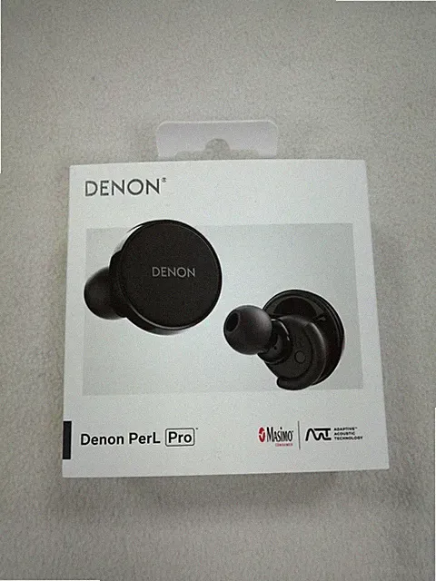Denon PerL Pro Wireless Earbuds - Adaptiver Sound - Premium Audio - Schwarz