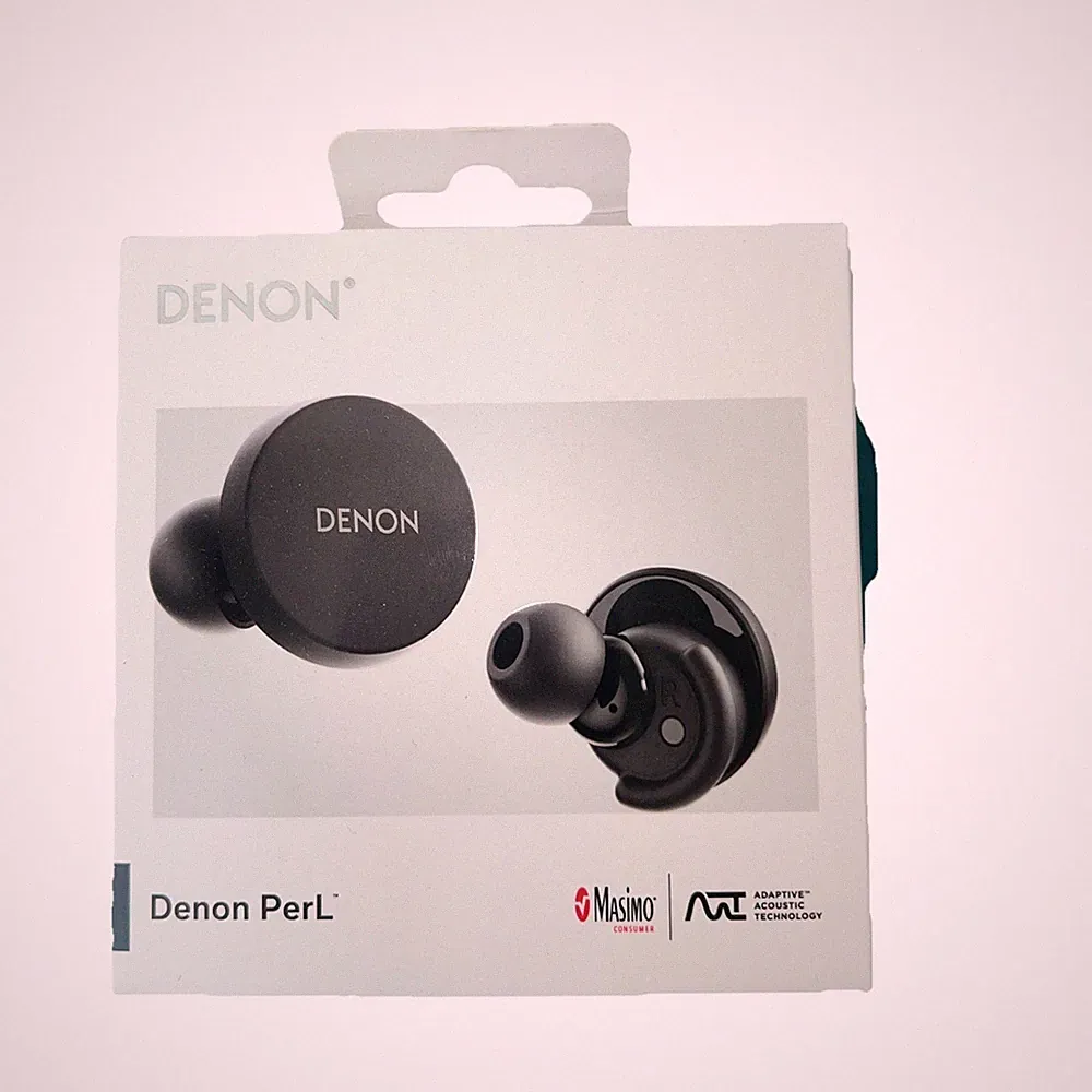 Denon PerL True Wireless Earbuds ANC Water Resistant Black