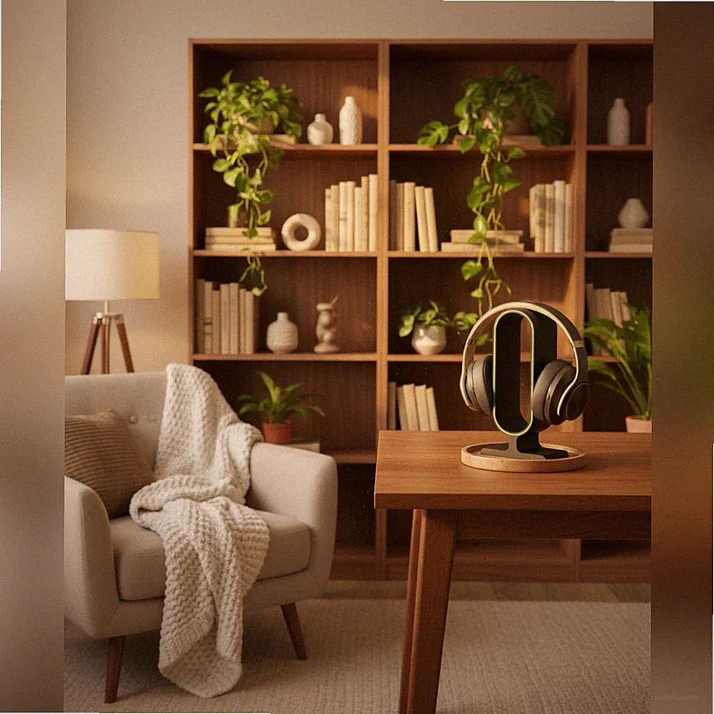 Designer Kopfhörerständer | Headset Stand | Kopfhörer Halterung | Gamer | Büro