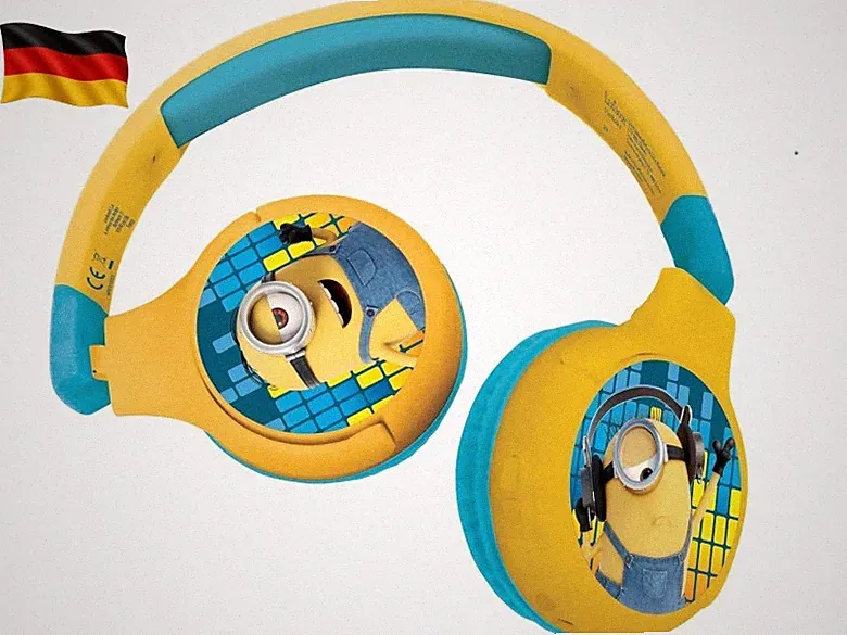 Despicable Me 2-in-1-Bluetooth-Kopfhörer für Kinder Stereo Wireless Wired K