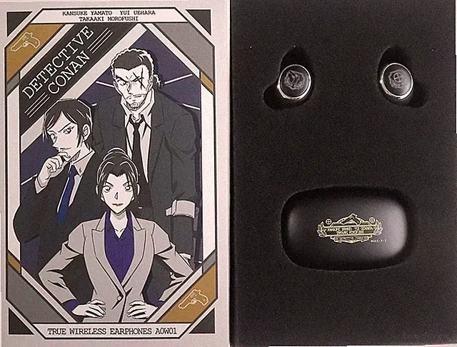 Detektiv Conan Nagano Polizei ANIMA AOW01 drahtlose Ohrhörer ONKYO aus Japan