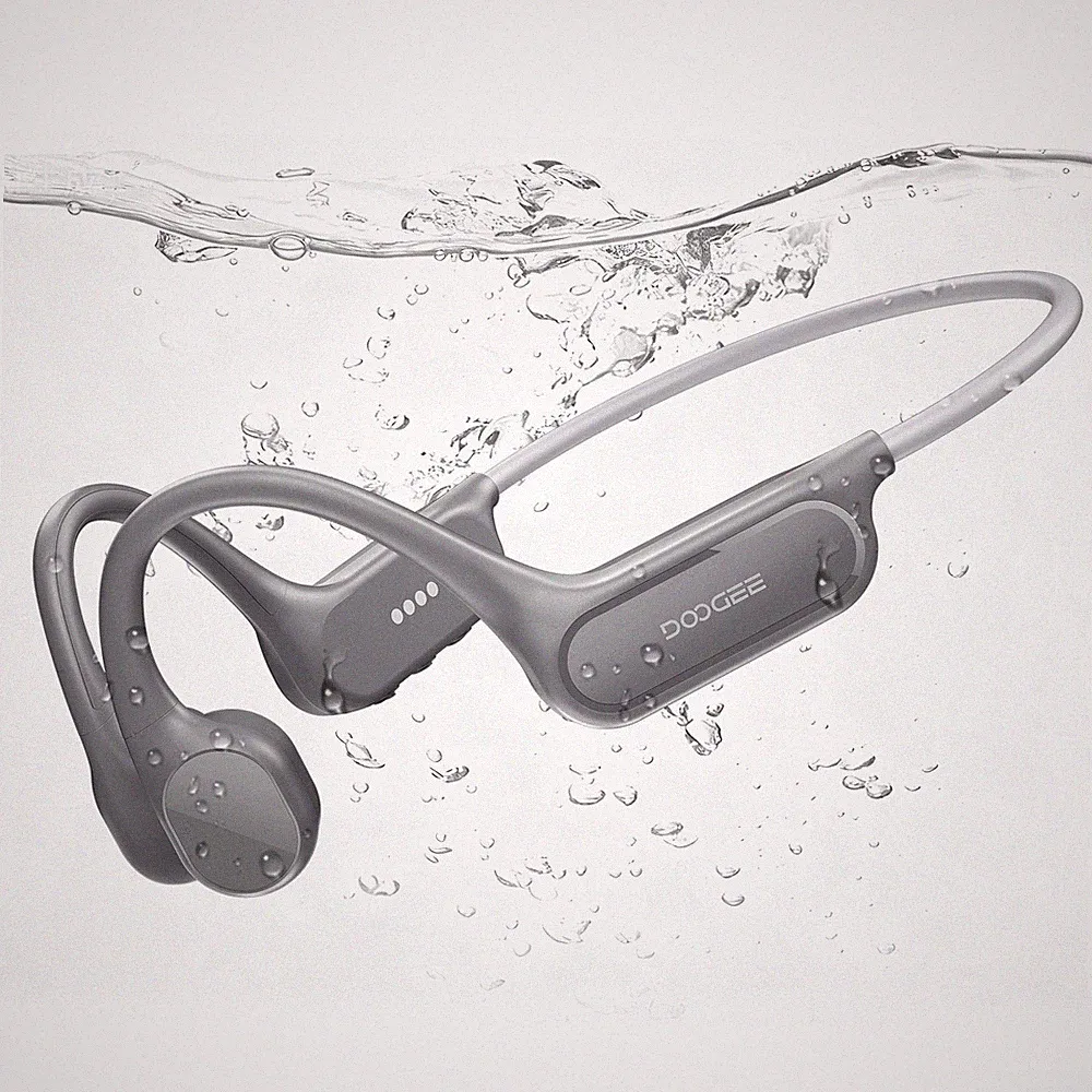 DOOGEE Knochenschall Kopfhörer Kopfhörer Schwimmen Bluetooth5.4 32G MP3 Open-Ear