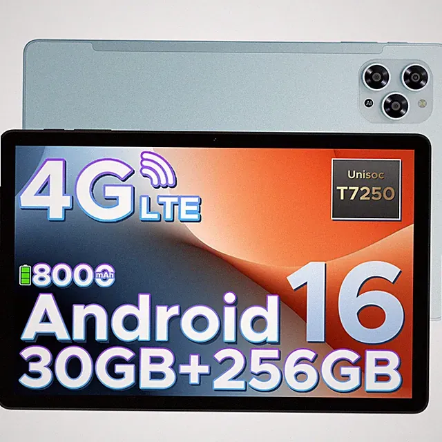 DOOGEE TABG6 Android 16 Tablet 11 Zoll 30GB+256GB Widevine L1 4G LTE GPS 8000mAh