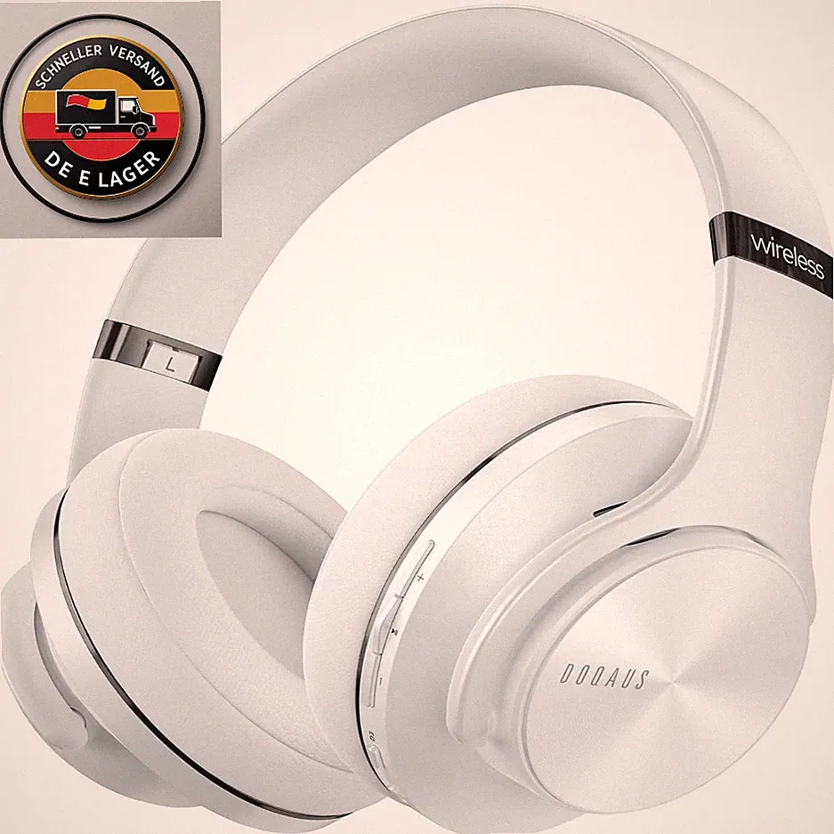 DOQAUS Bluetooth Kopfhörer Over Ear 3 EQ-Modi 90 Std HiFi Wireless