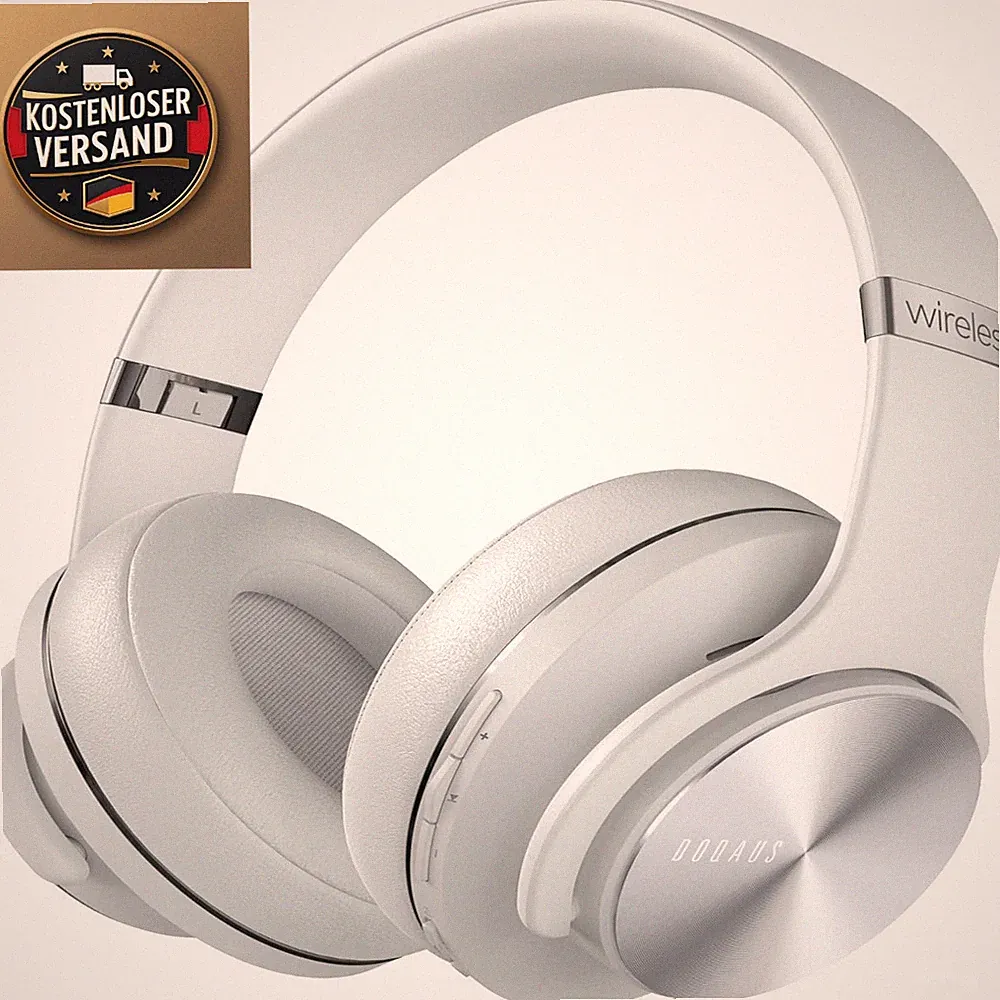 DOQAUS Bluetooth Kopfhörer Over Ear 3 EQ-Modi 90 Std Musik