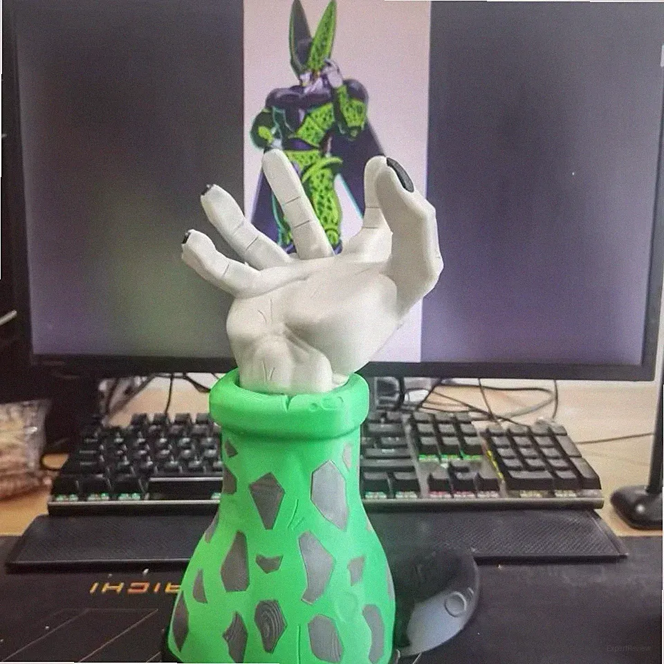 Dragon Ball Z Cell Figur Controller Kopfhörer Halter Ständer Anime Manga
