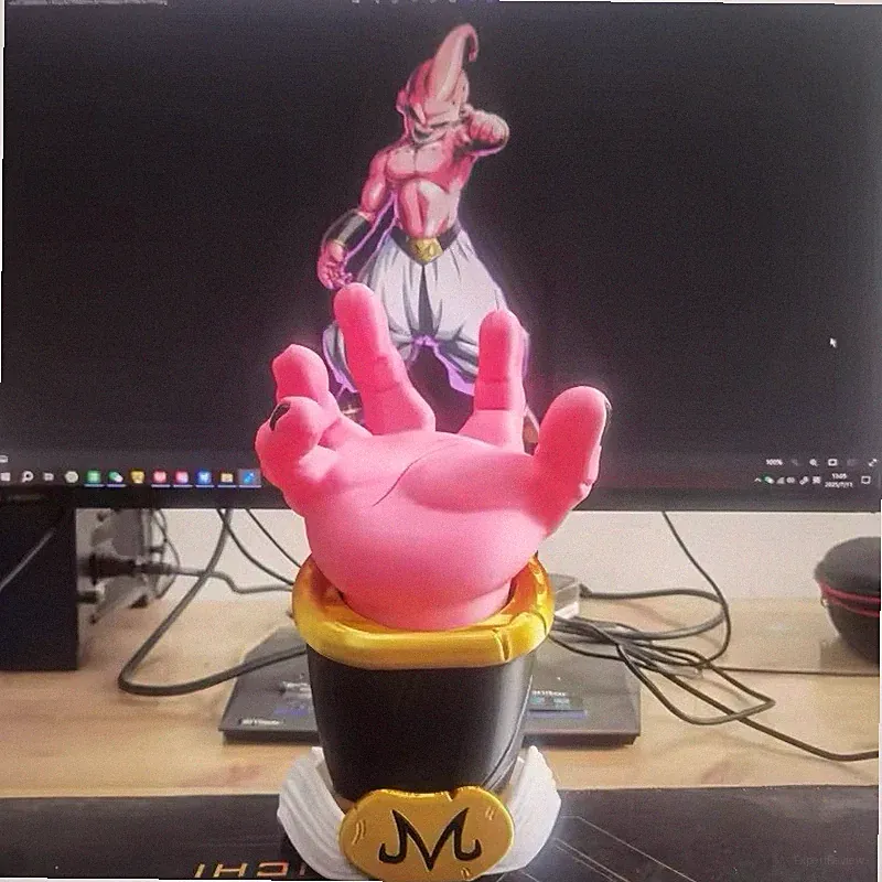 Dragon Ball Z Majin Boo Figur Controller Kopfhörer Halter Ständer Anime