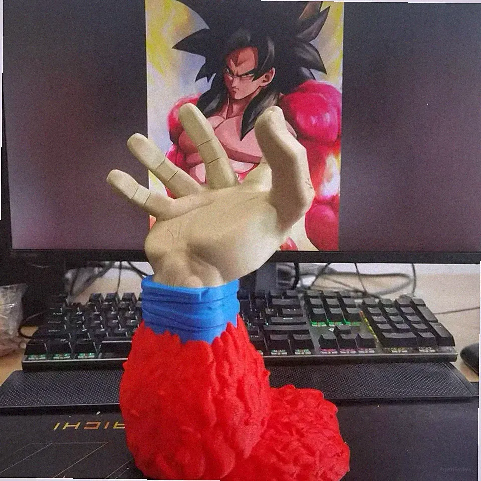 Dragon Ball Z SSJ4 Gogeta Figur Controller Kopfhörer Halter Anime Manga