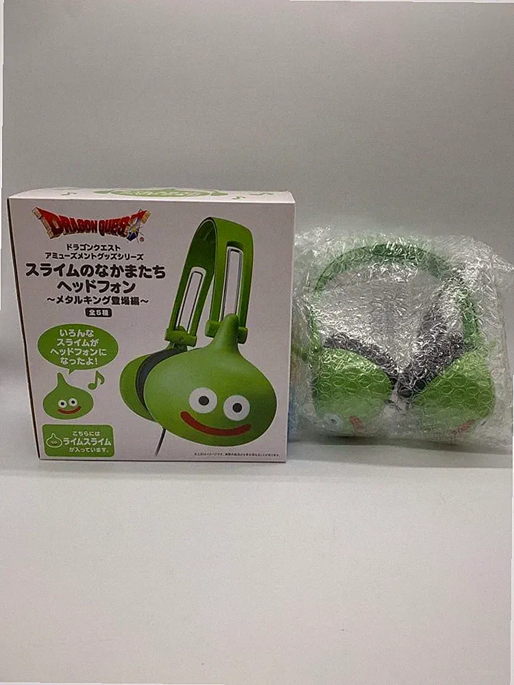 Dragon Quest Slime Lime Kopfhörer unbenutzt Gaming Sammlerstück 14+