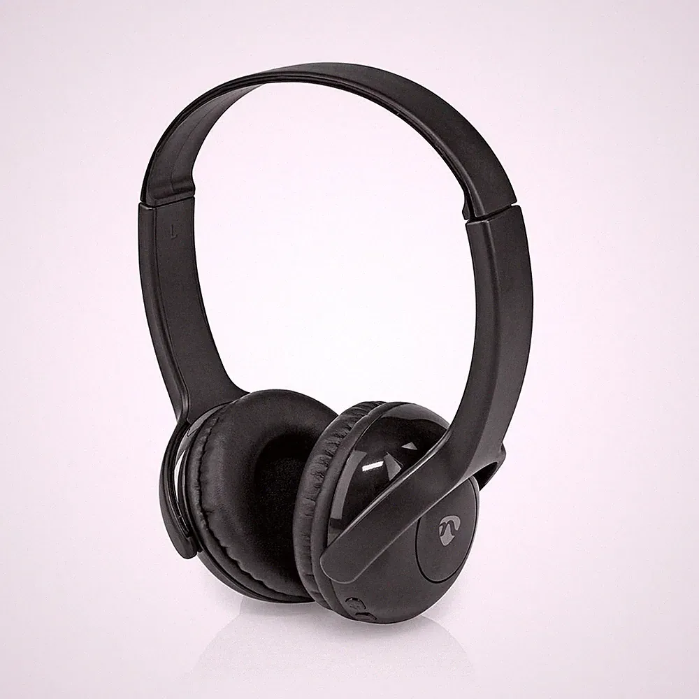 Drahtlose On-Ear-Kopfhörer kabellos Mikro Bluetooth Mikrofon Nedis HPBT4000BK