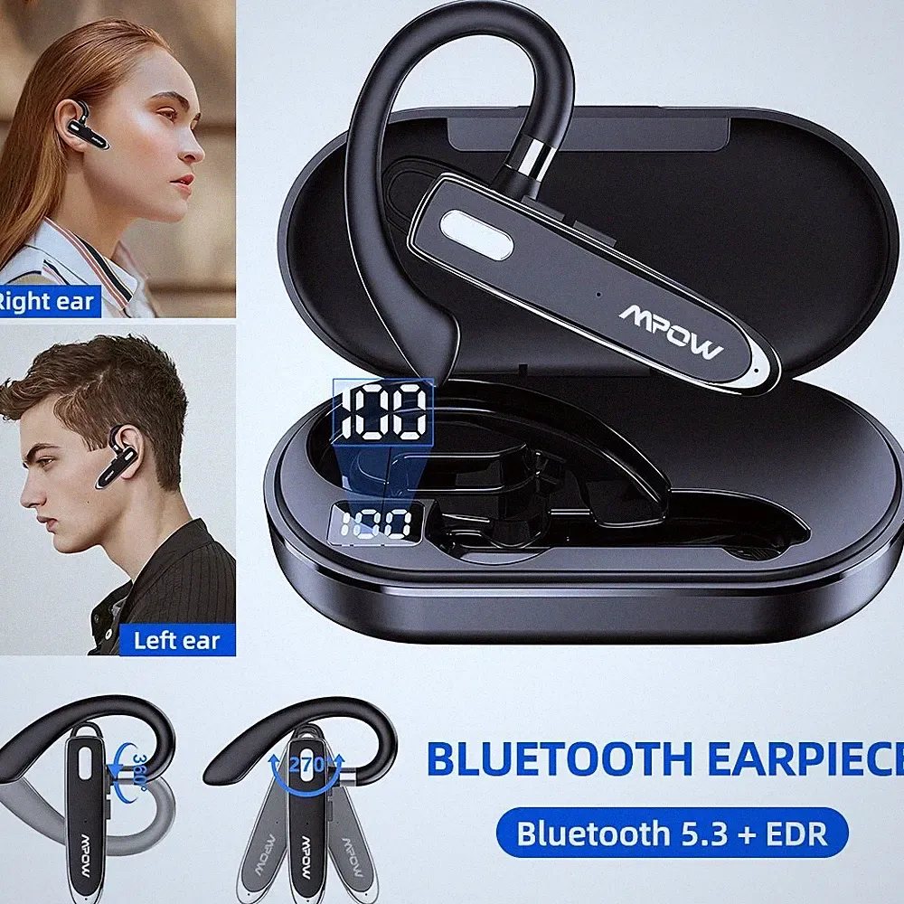 Drahtloser Kopfhörer Bluetooth 5.3 TWS Wireless Sport Headsets in Ear Ohrhörer