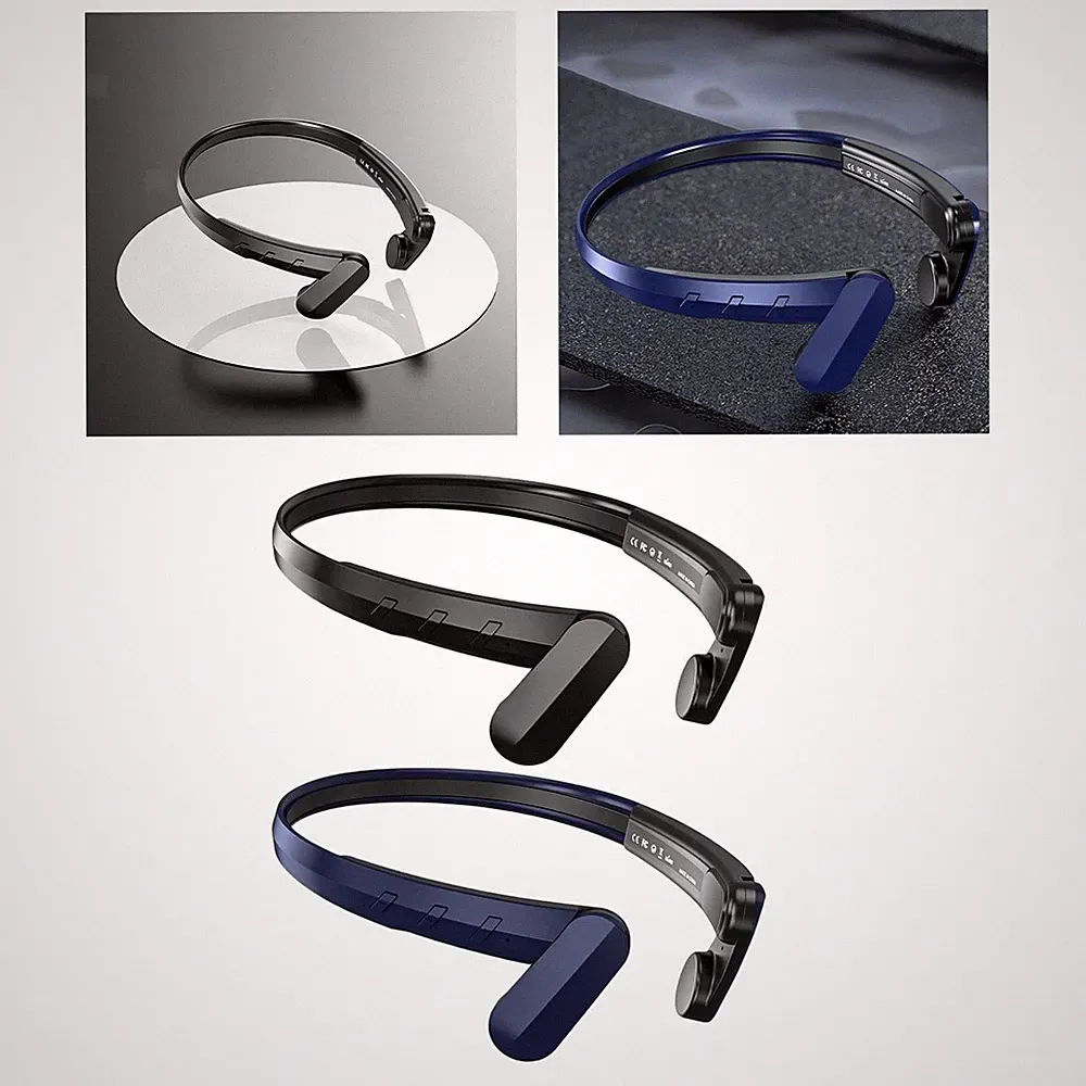Drahtloser Kopfhörer HD Calling Open Ear Headset für Radfahren, Fahren