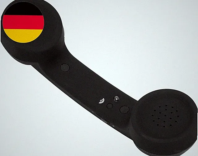 Drahtloser Retro-Telefonhörer, Drahtstrahlungssichere Hörer-Empfänger-Kopfhörer