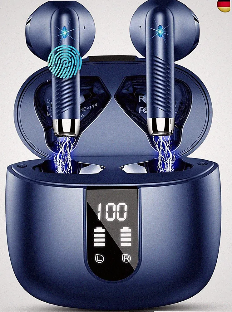 Drsaec Bluetooth Kopfhörer, In Ear Kopfhörer Kabellos Bluetooth 5.3 Kabellose K