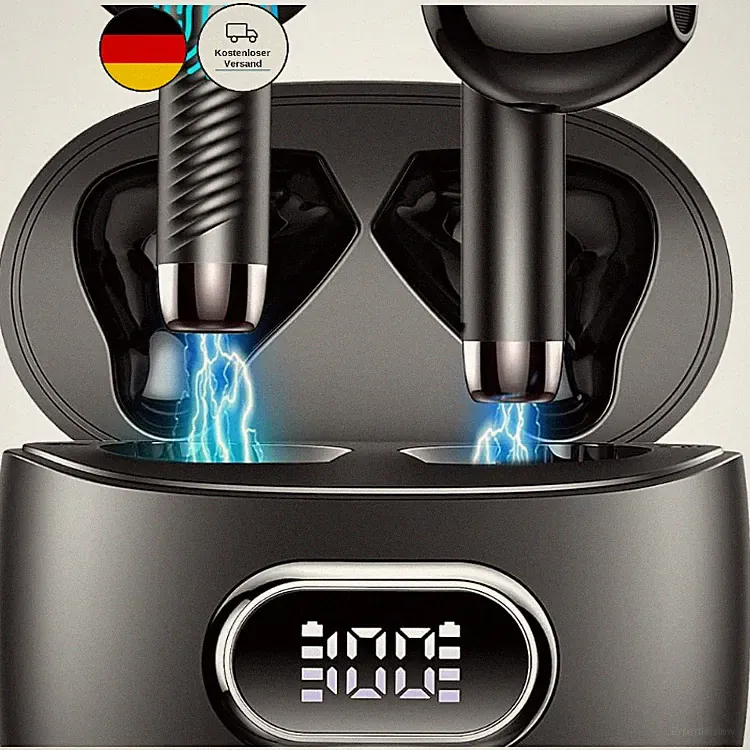 Drsaec J52 Bluetooth Kopfhörer Kabellos 5.3 mit ENC 4 Mikrofonen 42Std Akku