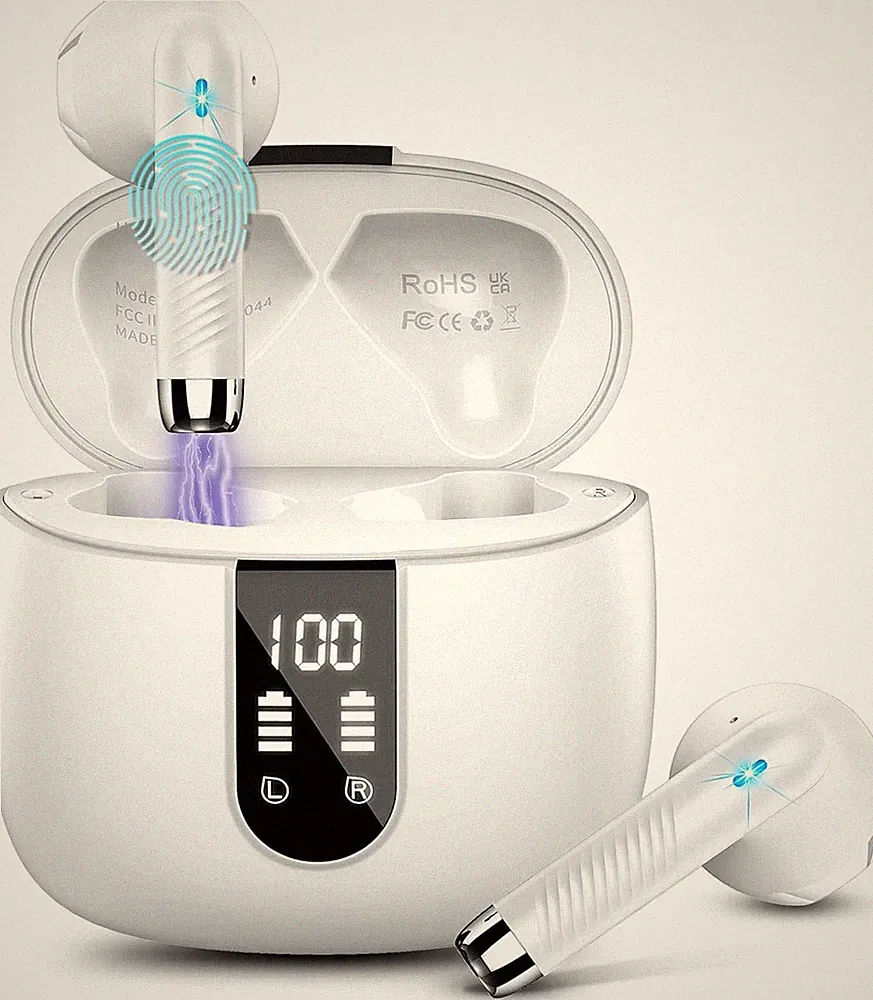 Drsaec J55 Bluetooth Kopfhörer Kabellos In Ear mit ENC Rauschunterdrückung 48h