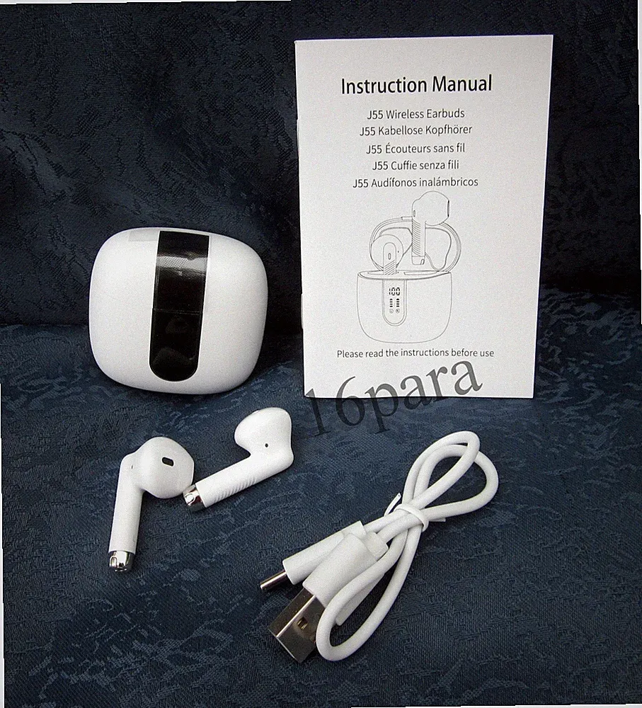 Drsaec J55 Wireless Earbuds | NEU verpackt & unbenutzt Ladecase