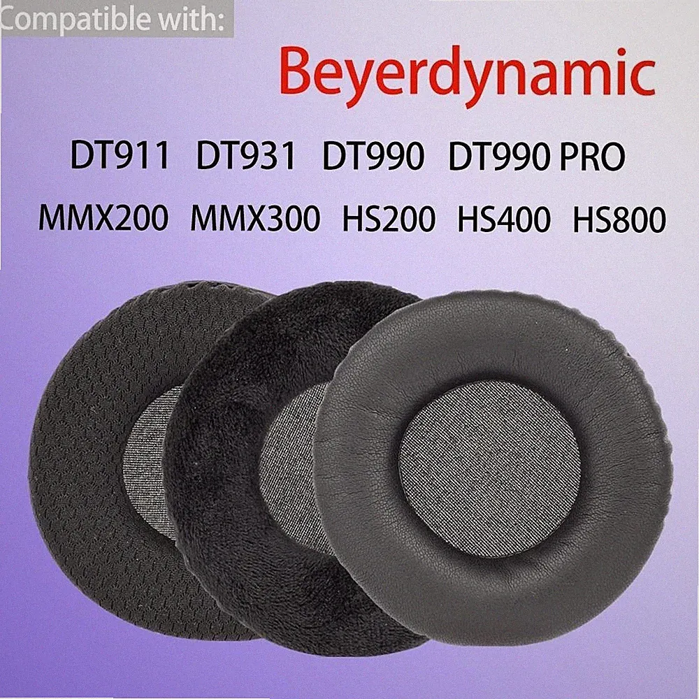 DT990 PRO Ohrpolster für Beyerdynamic DT911 DT931 Kopfhörer MMX200 MMX300 Schaum