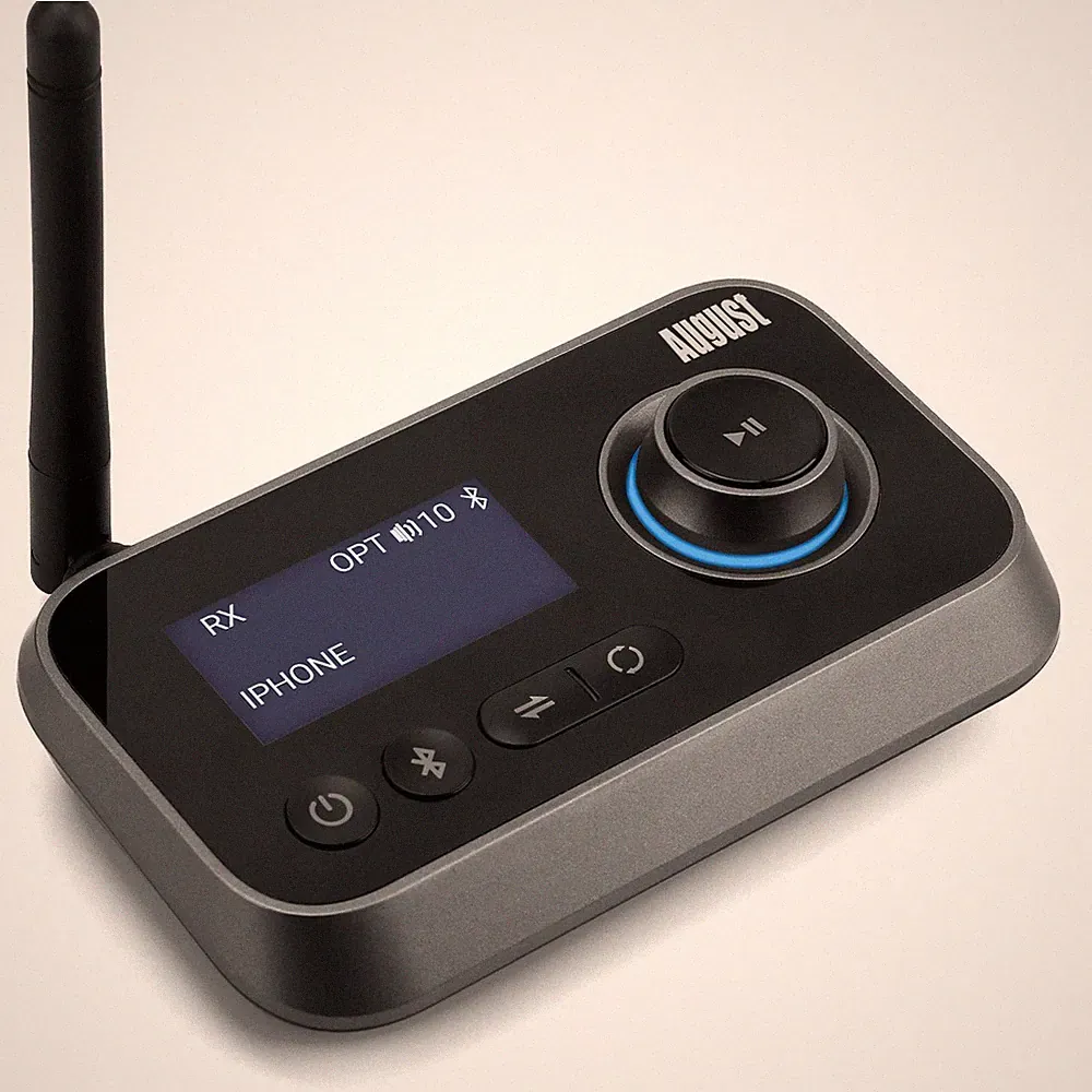 Dualer Bluetooth Sender oder Empfänger BT5.0 Kopfhörer/Fernseher - August MR280