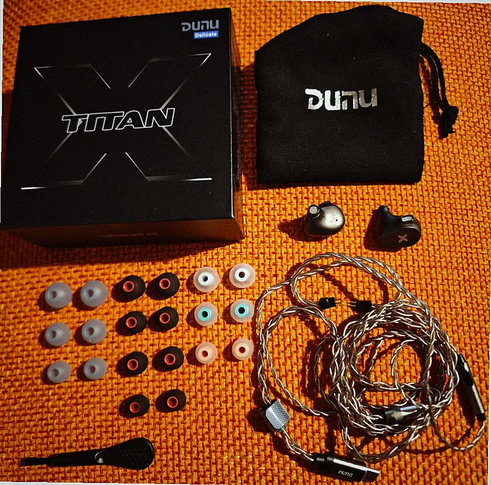 DUNU Titan X In-Ear Kopfhörer mit USB Type-C Anschluss