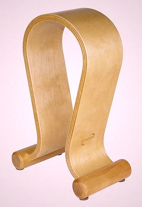 Dynavox Kopfhörerständer KH-500 Birke Holzfurnier für Onear Overear Kopfhörer