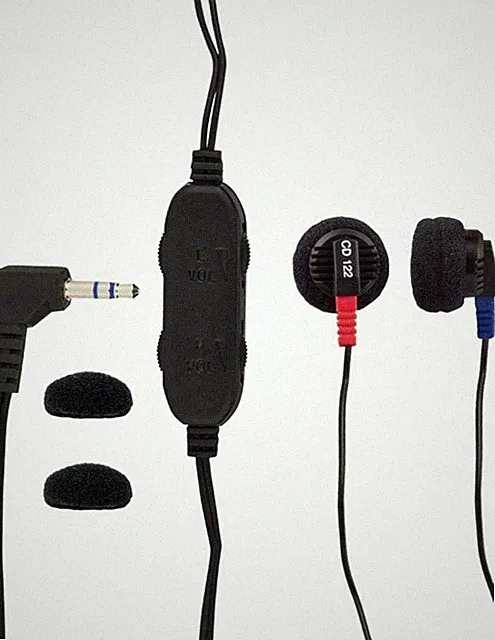 E+P Elektrik InEar Stereo-Ohrhörer CD 122 Steckverbinder Stecker Kopfhörer