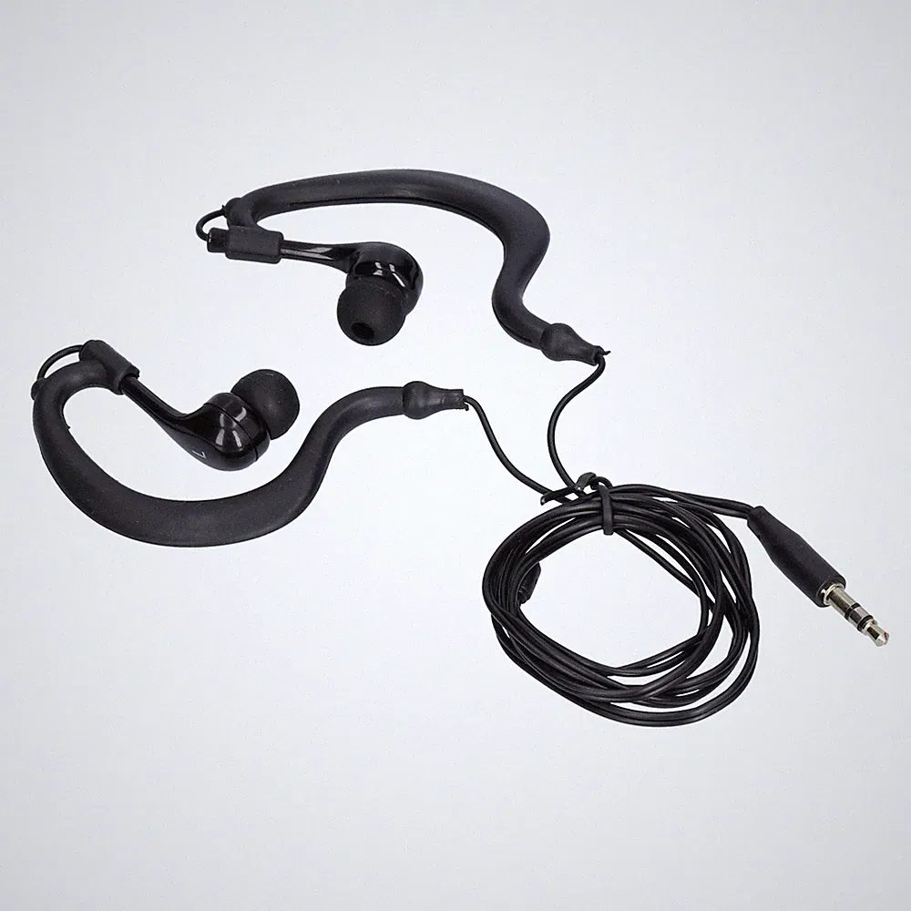 E Schwimmsport Kopfhörer In-Ear Ohrhänger Für Sport && Surf Schwarz