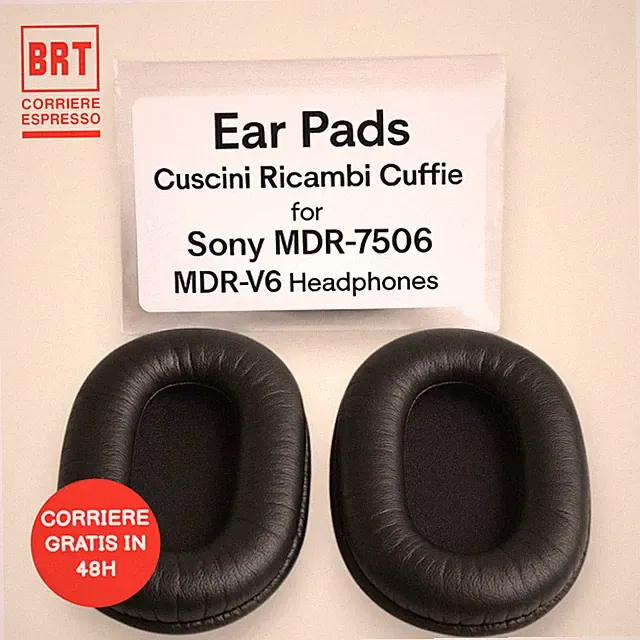 Ear Pads Kissen Ersatzteile Kopfhörer für Sony MDR-7506 MDR-V6 Headphones