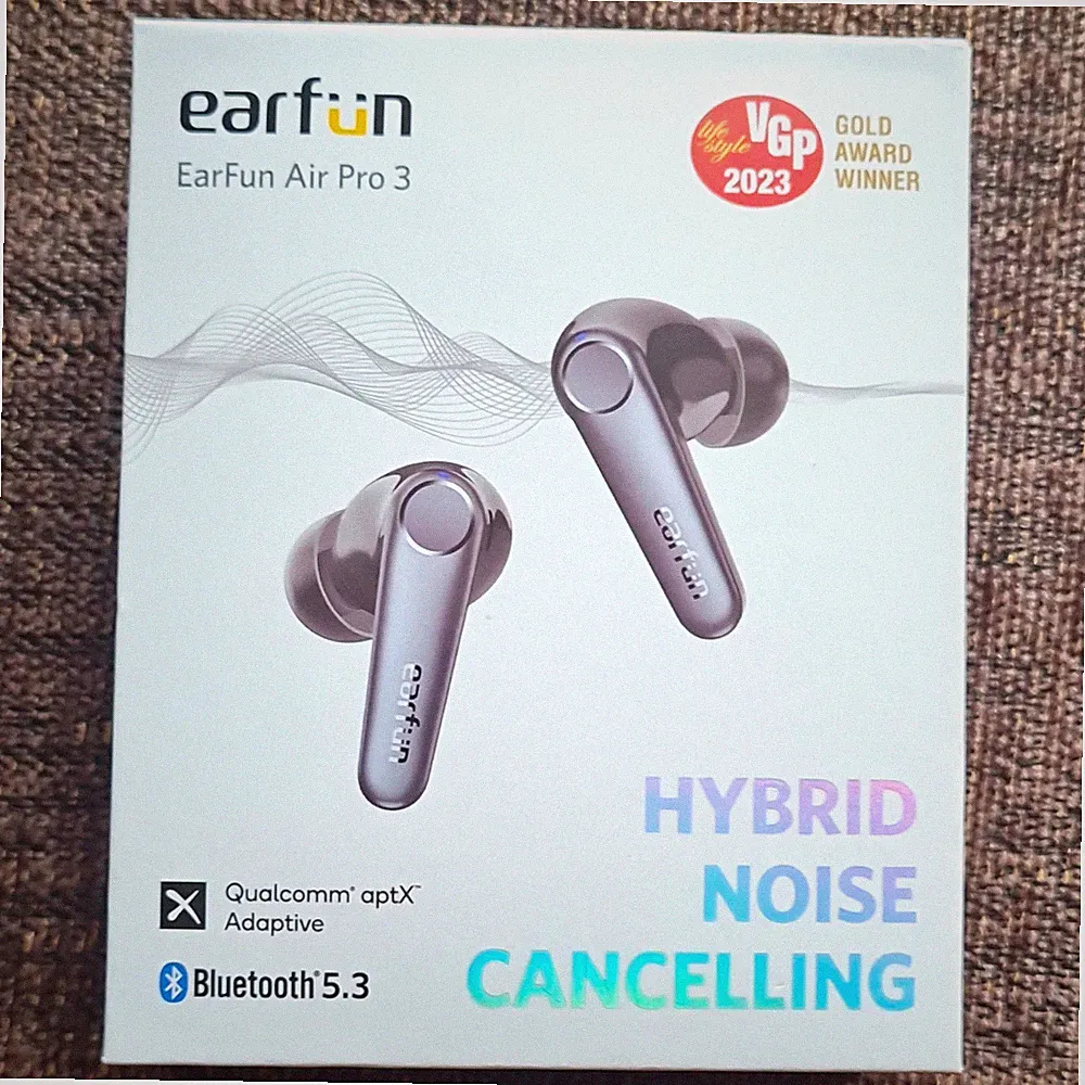EarFun Air Pro 3 ANC In-Ear Bluetooth 5.3 Schwarz 11mm Mic TW500