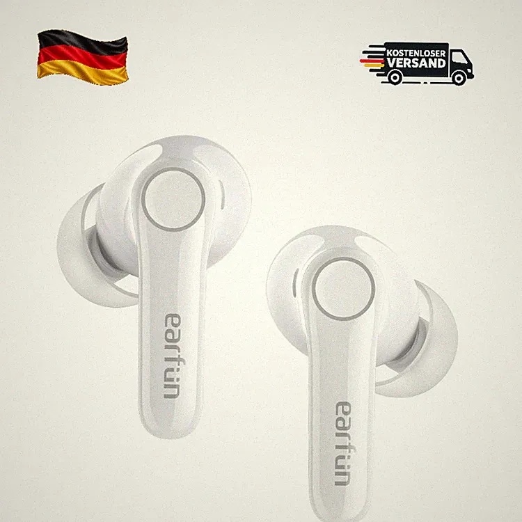 EarFun Air Pro 4 Bluetooth Kopfhörer mit 50 dB Geräuschunterdrückung Weiß