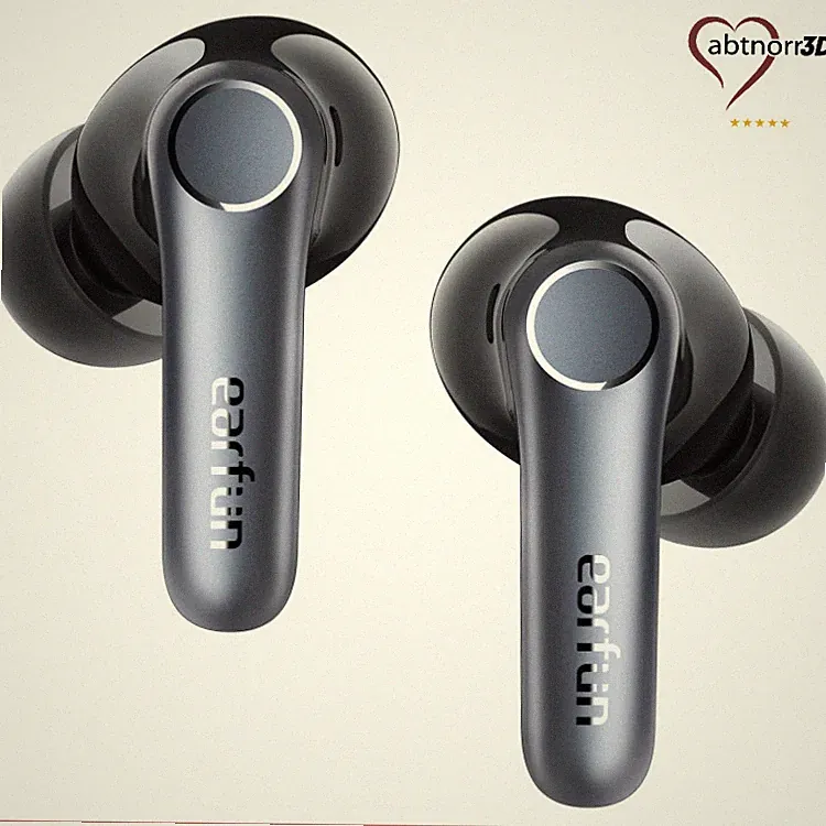 EarFun Air Pro 4 Bluetooth Kopfhörer mit Aktiver Geräuschunterdrückung Schwarz