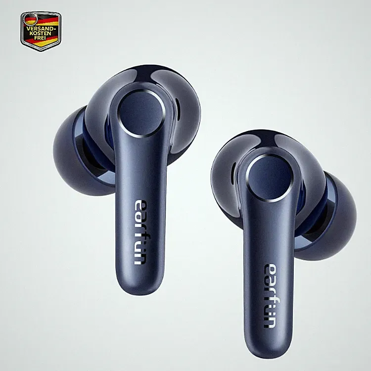 EarFun Air Pro 4 Bluetooth Kopfhörer mit Noise-Cancelling, 52H Akku, königsblau