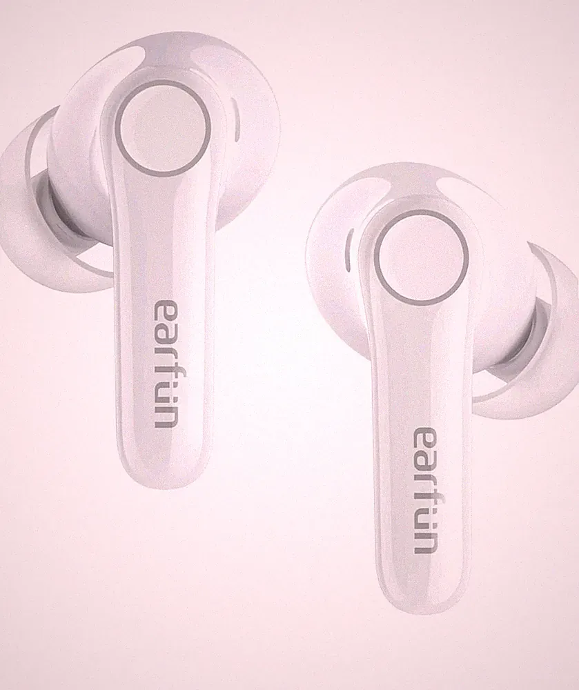 EarFun Air Pro 4 In-Ear Bluetooth Kopfhörer ANC, kabelloses Laden, Weiß,NEU💯