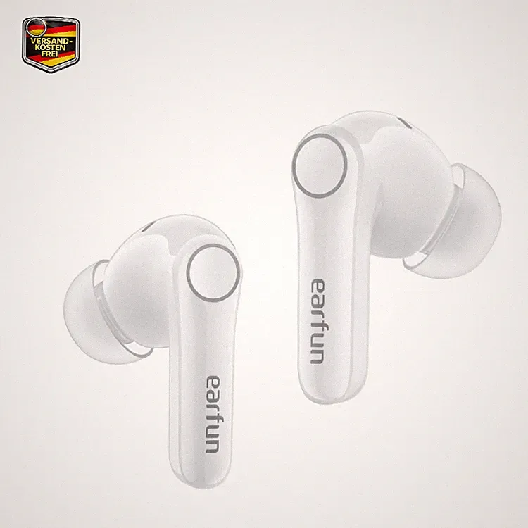 EarFun Air Pro 4 Kabellose In-Ear Kopfhörer mit ANC, Bluetooth 6.0, Weiß, 54