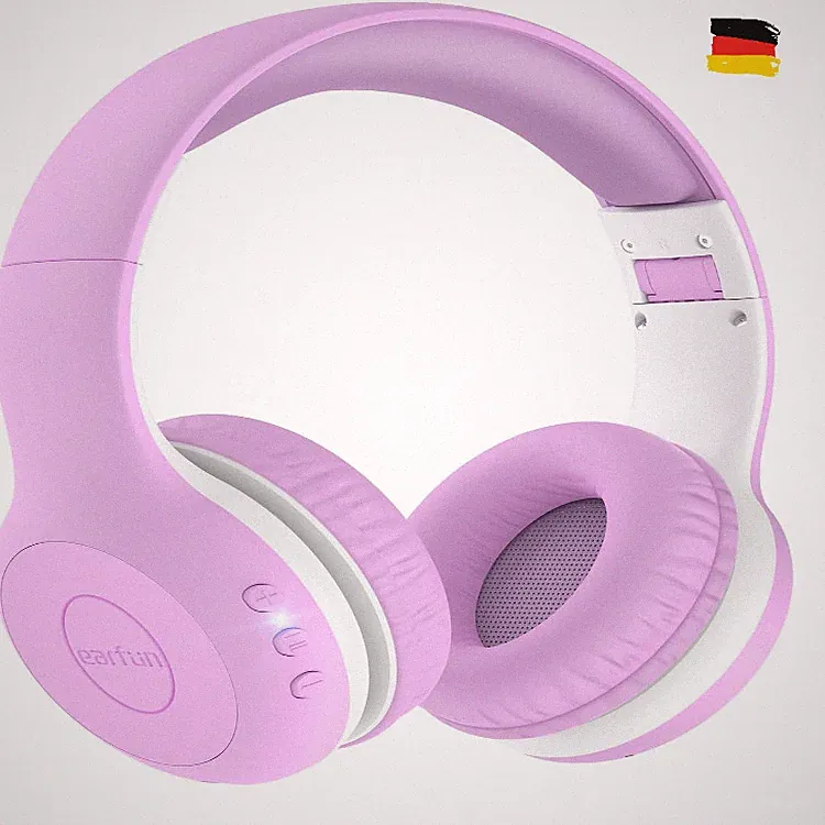 EarFun Bluetooth Kopfhörer Kinder 45 Std Akku Faltbar 74 85
