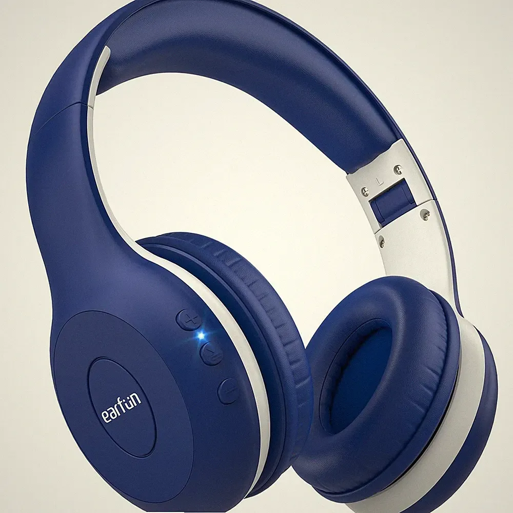 EarFun Bluetooth Kopfhörer Kinder 85/94dB Lautstärkeregelung HiFi Sound HD