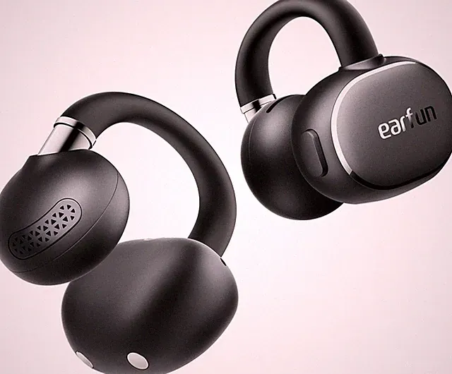 EarFun Clip 2 Ohrclip Bluetooth 12 mm Titan Treiber Hi-Res Audio 4 Mikro