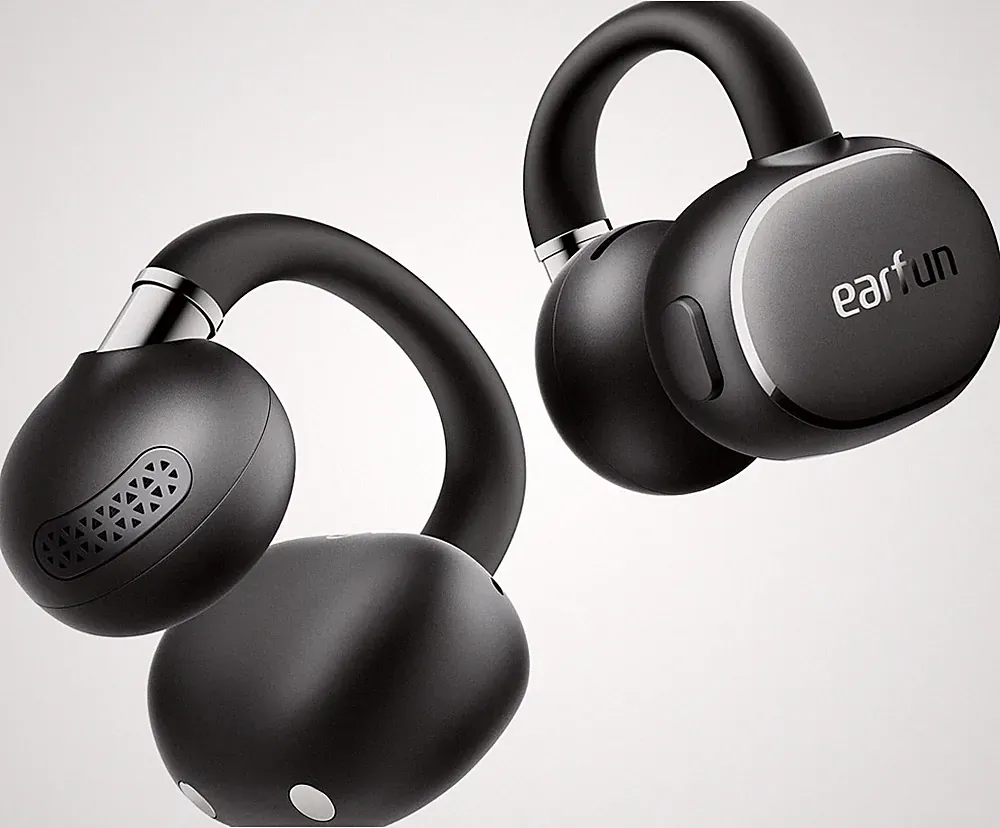 EarFun Clip 2 Open Ear Kopfhörer, 12 mm Titanium-Treiber, Hi-Res