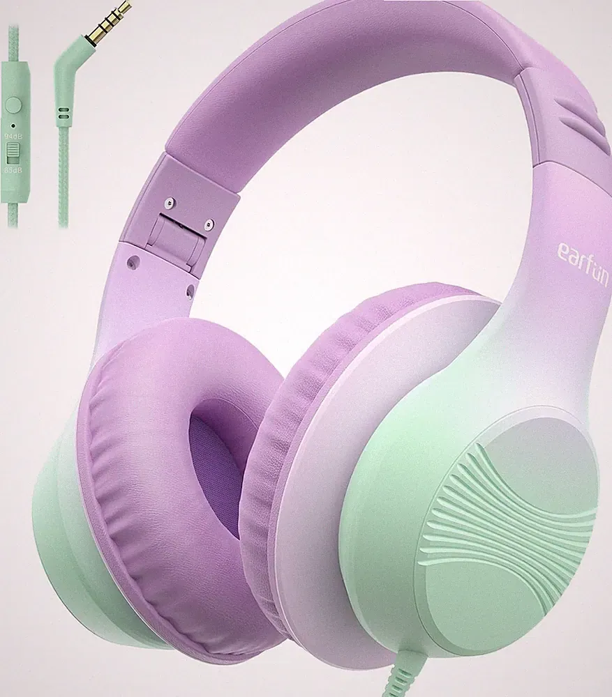 EarFun Kinder Kopfhörer Over-Ear mit 3.5mm Kabel, Lautstärkebegrenzung | 8